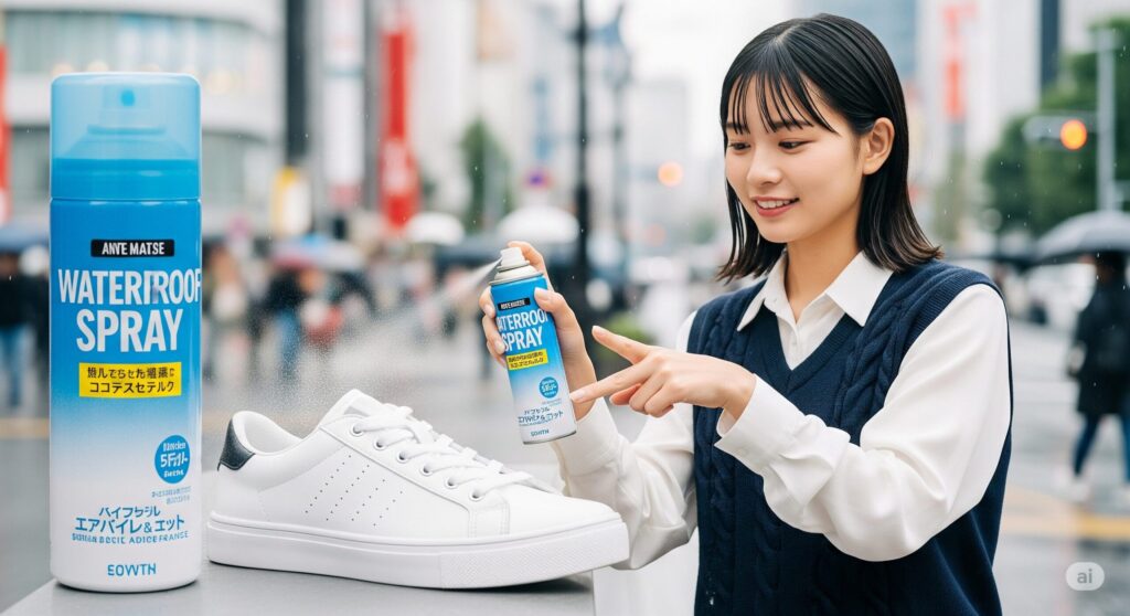 防水スプレーはかけすぎに注意！