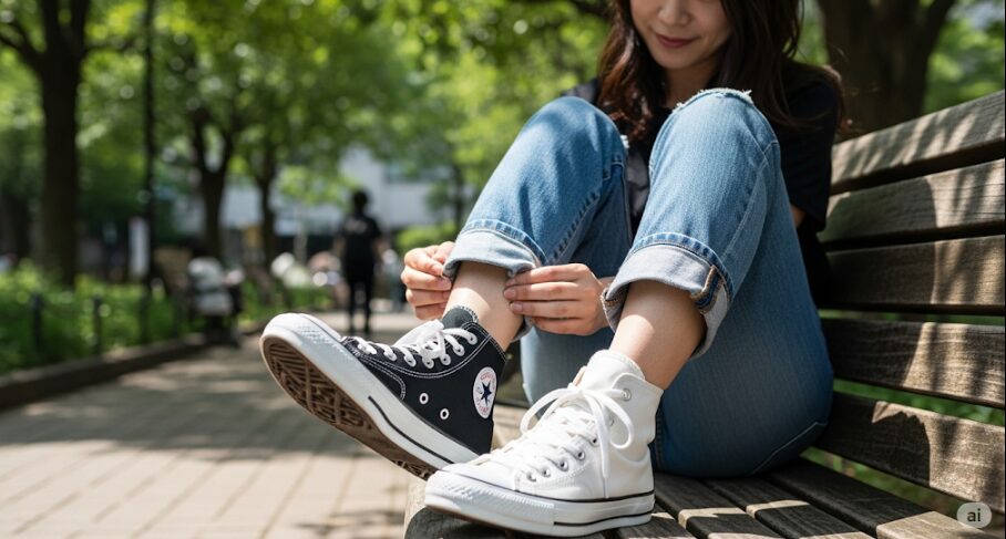 印象を左右する履き方「紐」のコツ