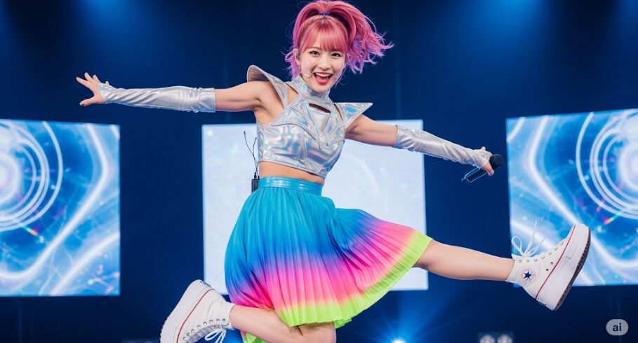コンバース 厚底 韓国 アイドル
