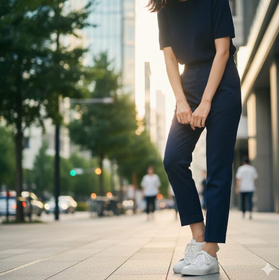 ストッキング スニーカー 蒸れる