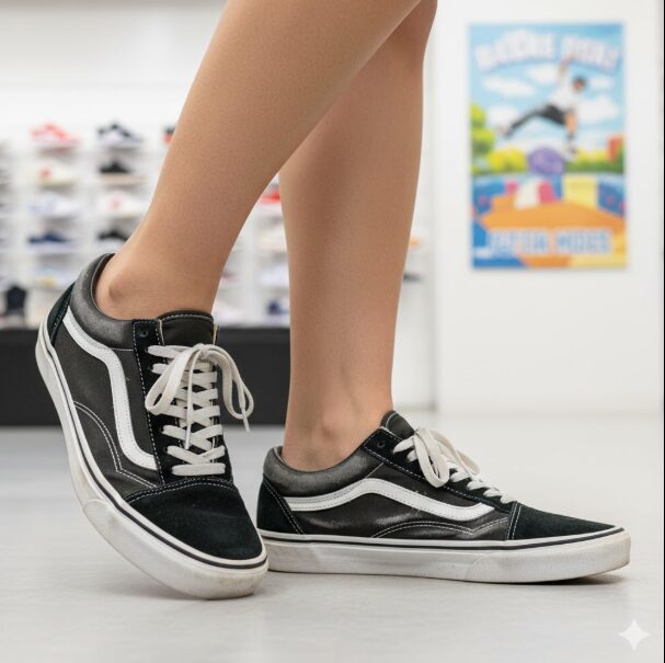 VANS 汚れ かっこいいと色褪せの違い