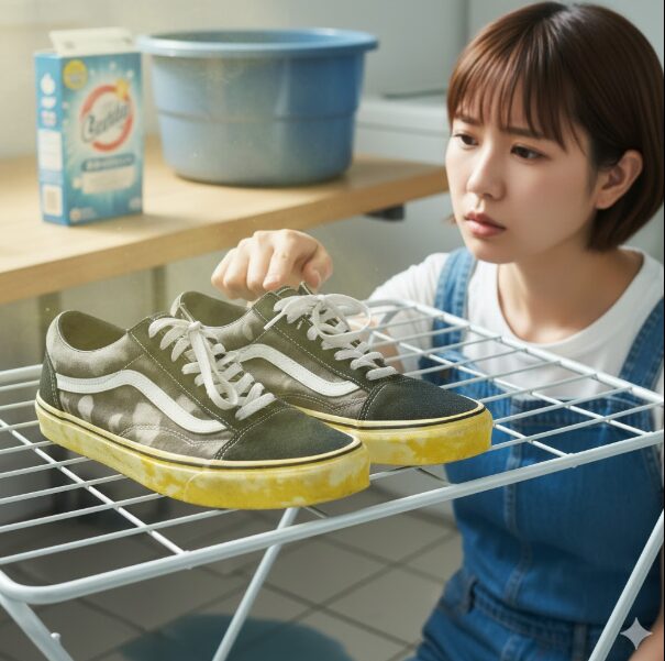 VANS 黄ばみの発生メカニズム