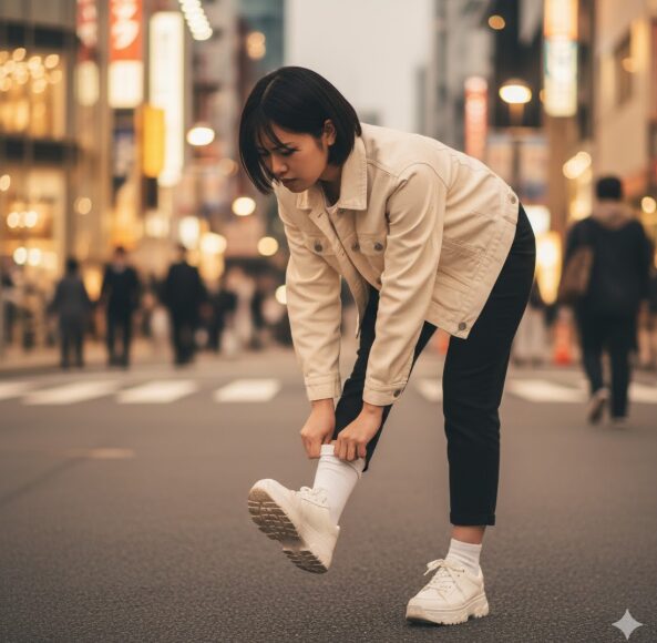 スニーカー 靴下 脱げる 基本の対処法