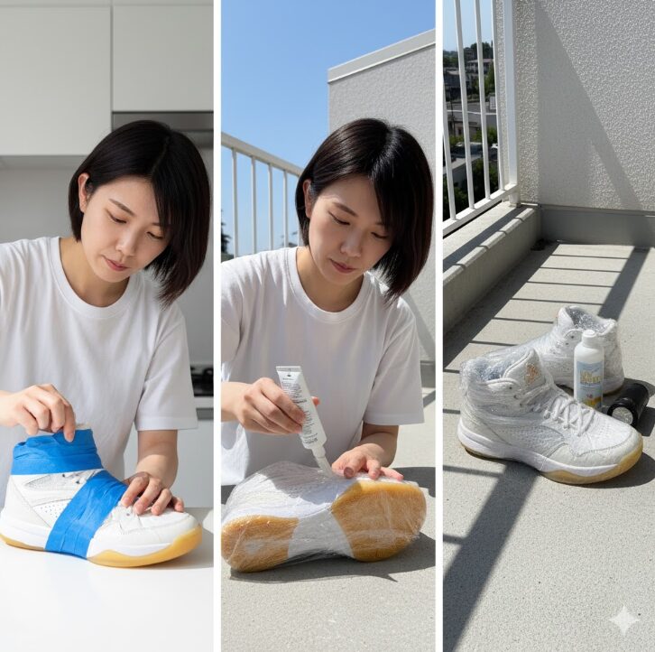 専用ケミカル(黄ばみ取りリムーバー)を使う方法