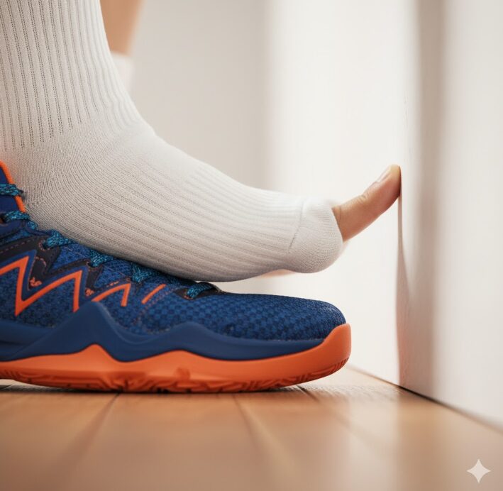 つま先の余裕はどれくらい必要か