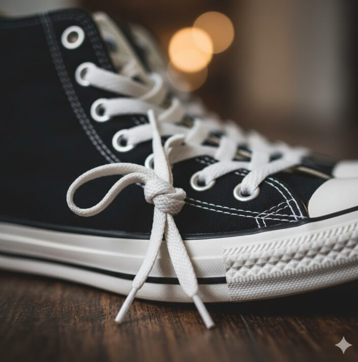 イアンノットなどベロがずれない結び方のコツ