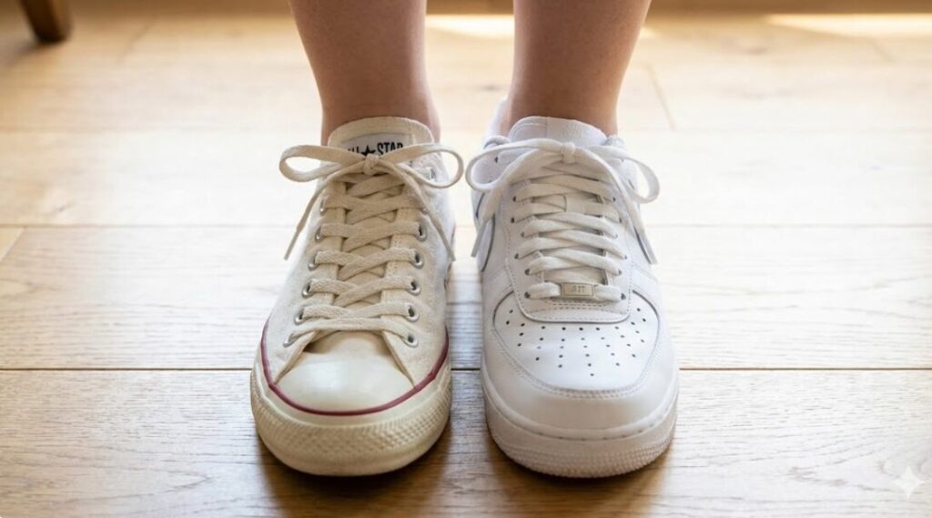 コンバースやナイキなどブランド別の注意点