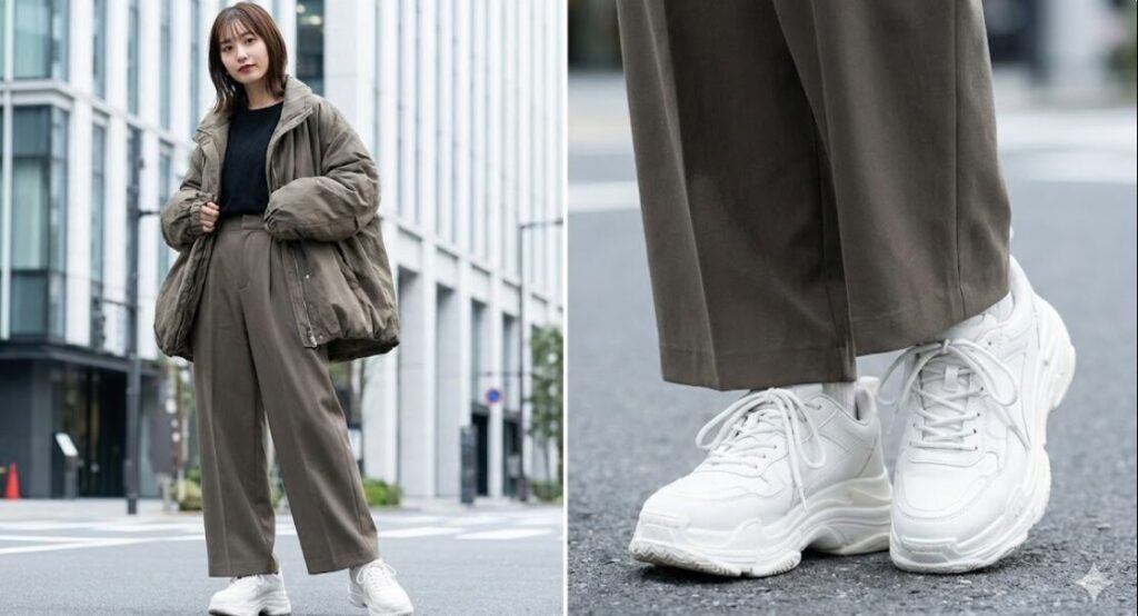 デカ履きはダサい？おしゃれに見せるポイント