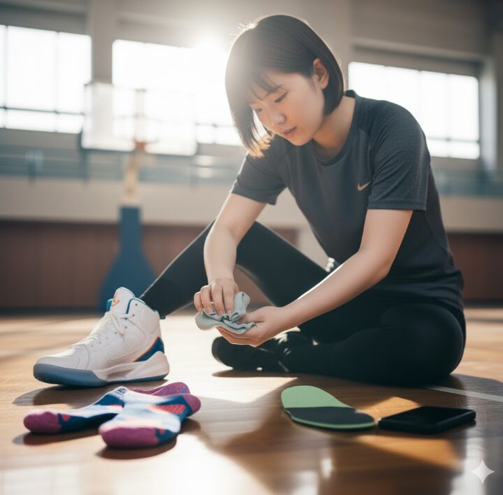 バッシュで足が痛くならないための工夫