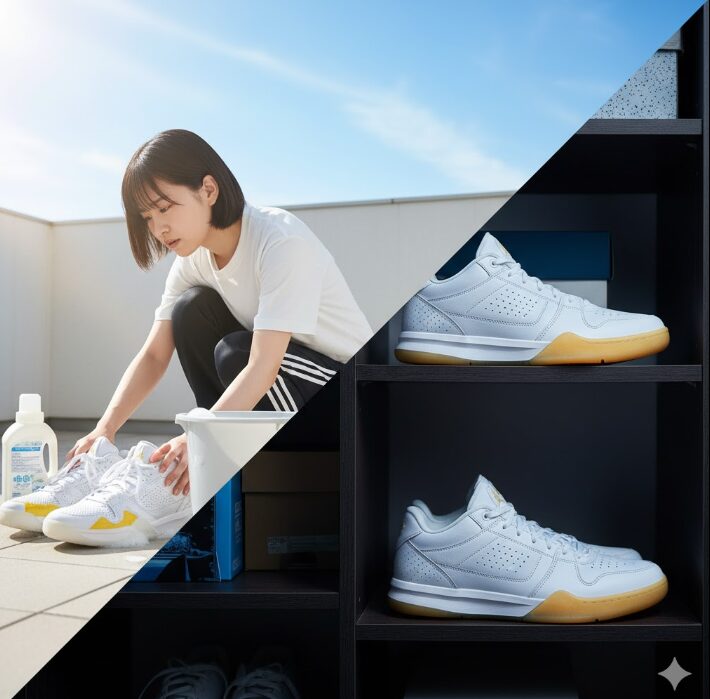 バッシュの黄ばみの主な原因とは？