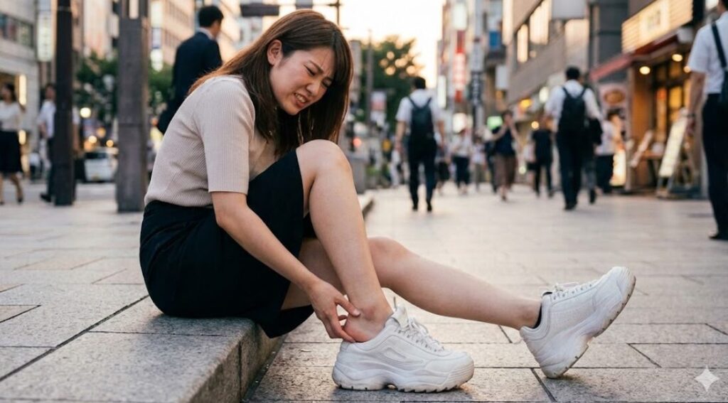 大きすぎると疲れる原因と足への負担