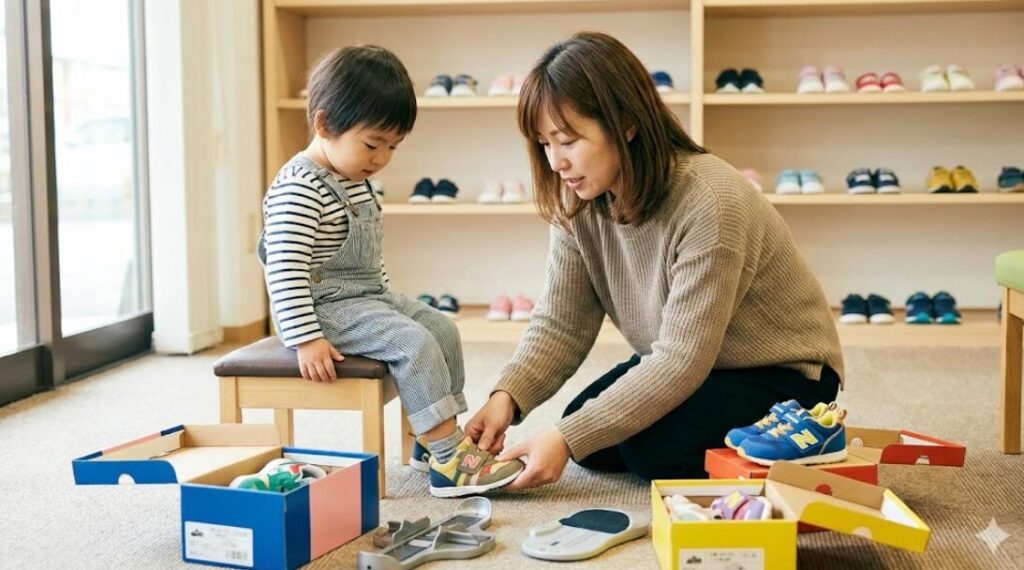 子供の靴サイズも大きめを選ぶべきか解説