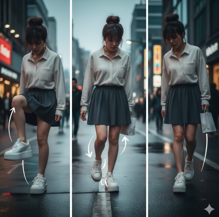 歩きにくいを解消する歩き方