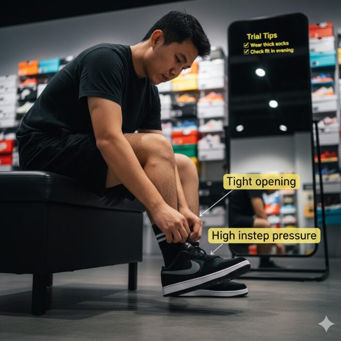 試着前に知りたい注意点