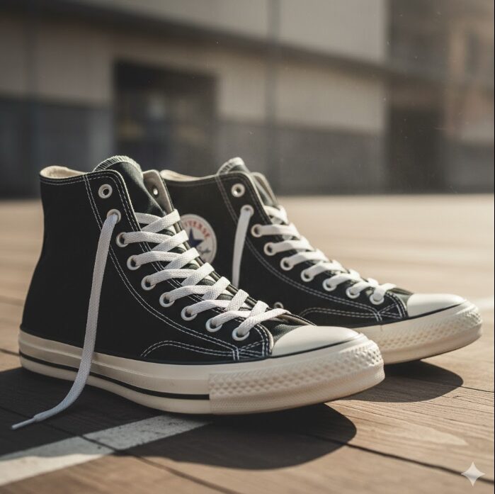 靴紐の通し方「オーバーラップ」