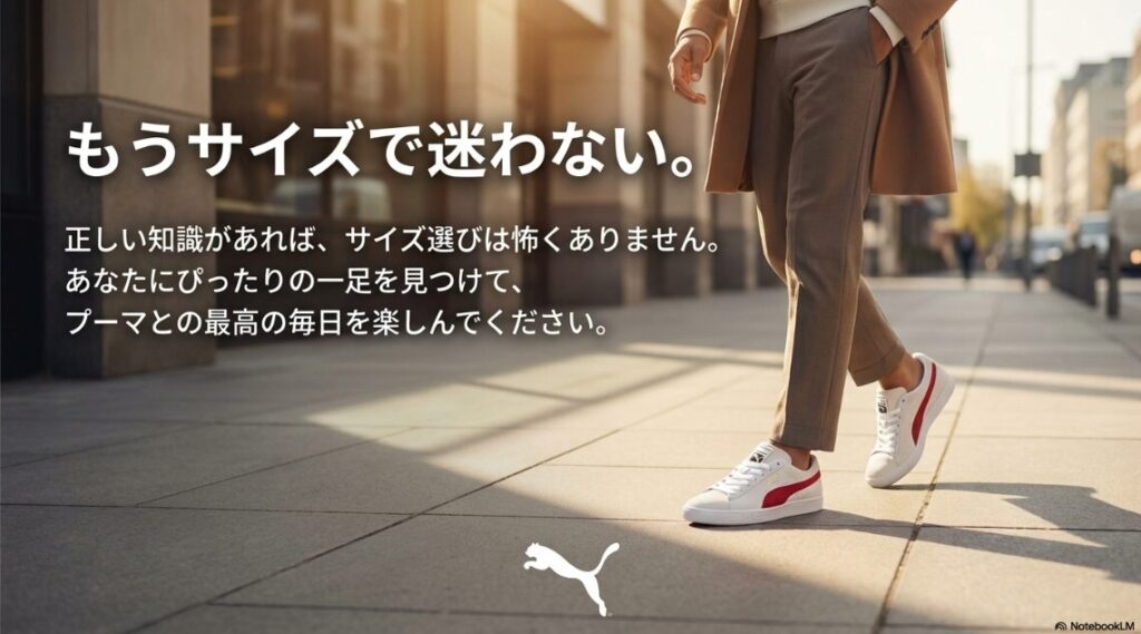 プーマ スニーカー サイズ 感 小さめ