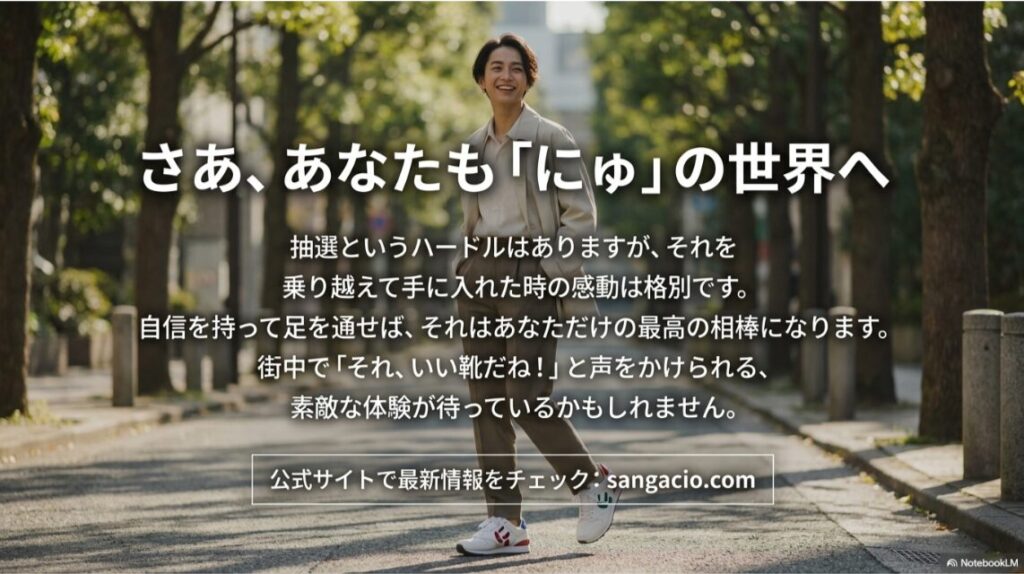 読者へのメッセージと公式サイトで情報をチェックすることを促すイメージ