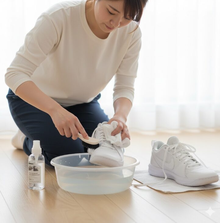 バッシュ 黄ばみ 落とし 方