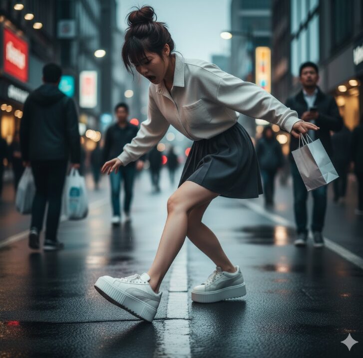 プーマ 厚底 歩きにくい