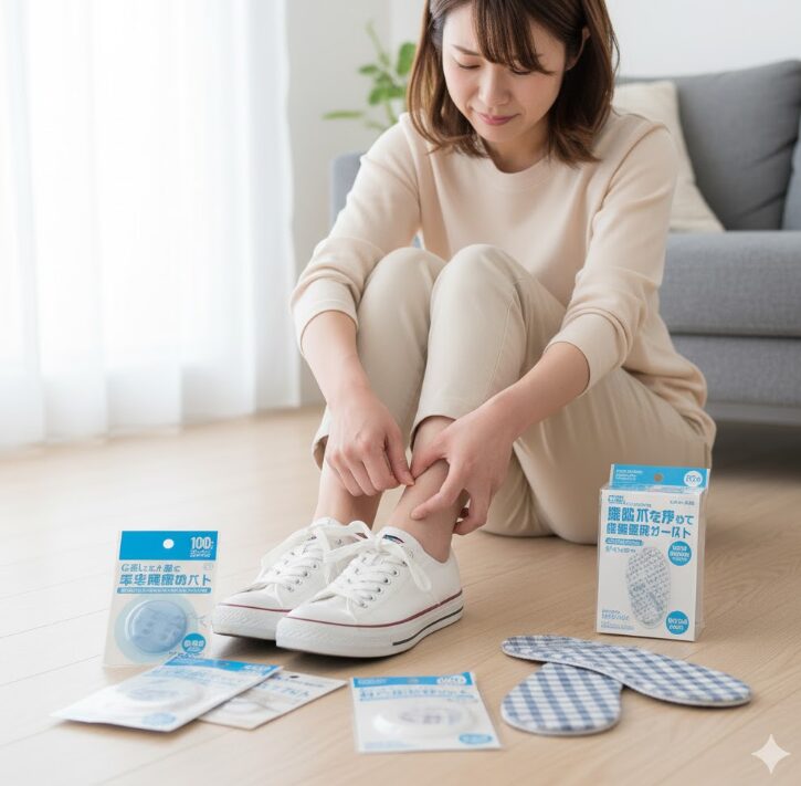 スニーカー 小指 痛い 100 均