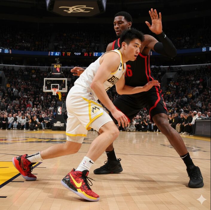 バッシュ 左右 非対称