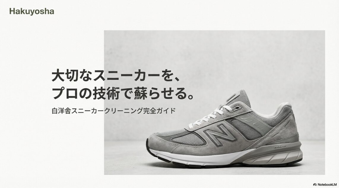 スニーカー クリーニング 白洋舎