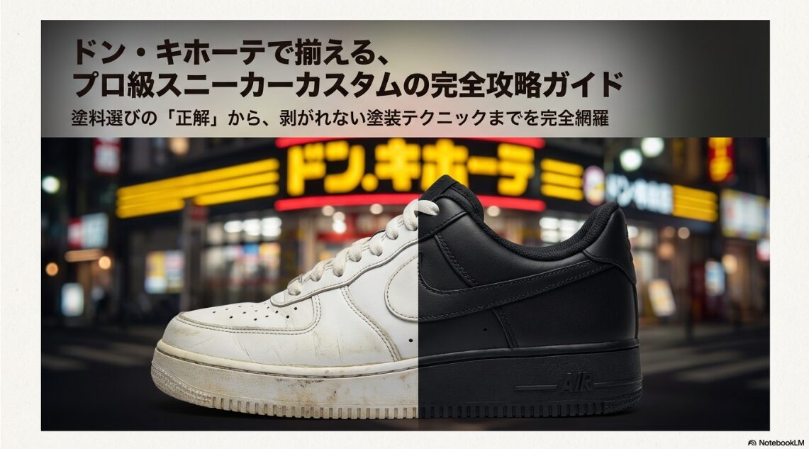 スニーカー ペイント 塗料 ドンキ