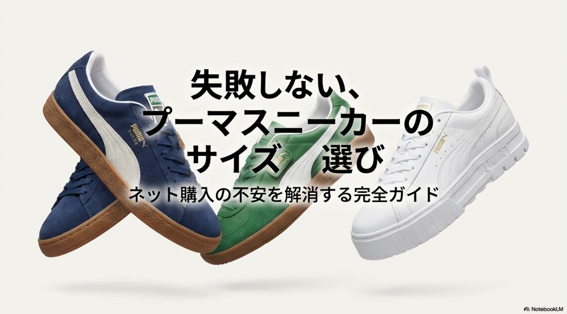 プーマ スニーカー サイズ 感 小さめ