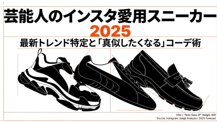 スニーカー 芸能人 インスタ