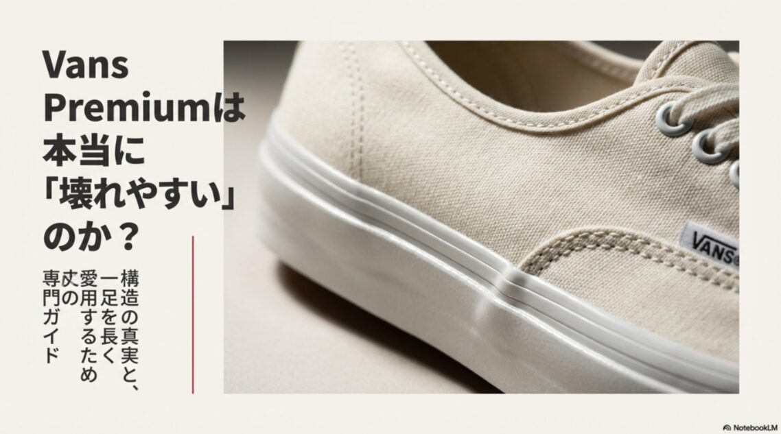vans プレミアム 壊れ やすい