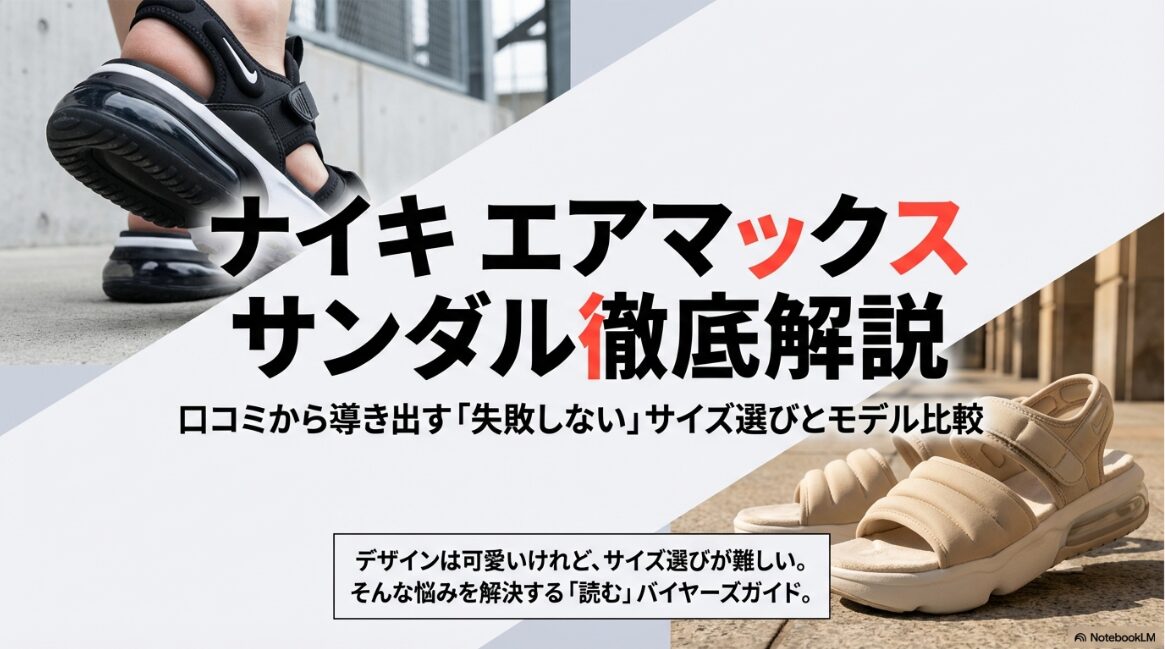 ナイキ エア マックス サンダル 口コミ
