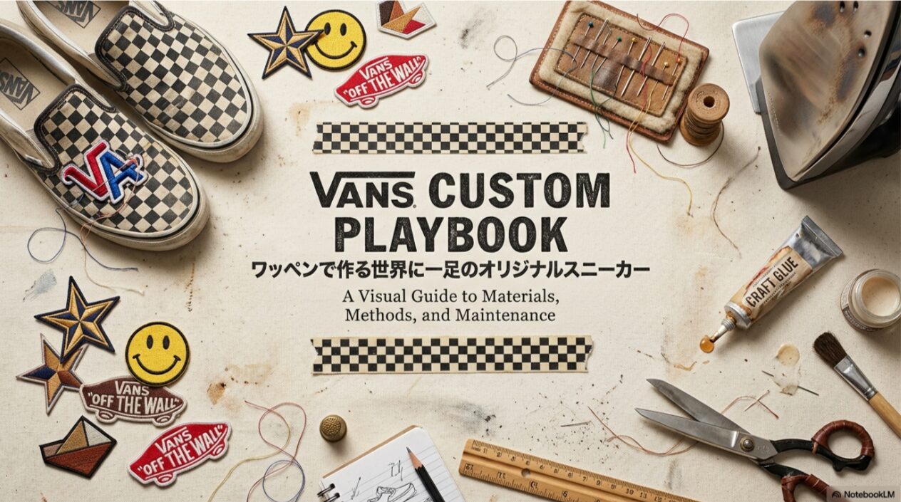 vans ワッペン カスタム