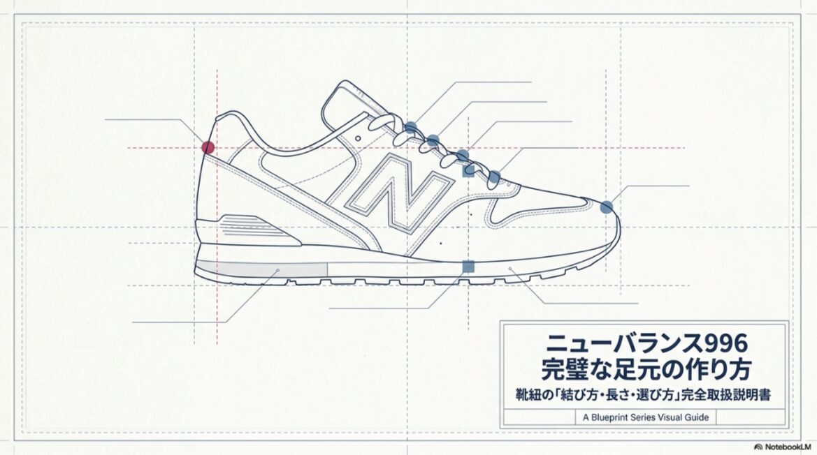 ニューバランス 紐 結び方 996