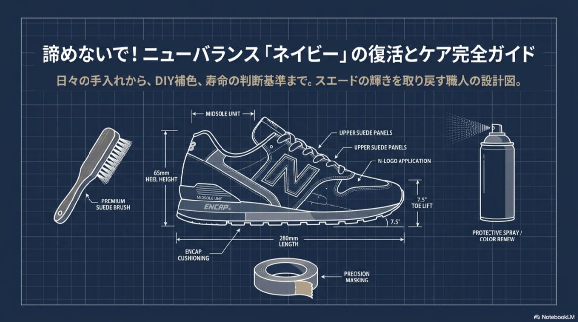 ニューバランス ネイビー 色褪せ