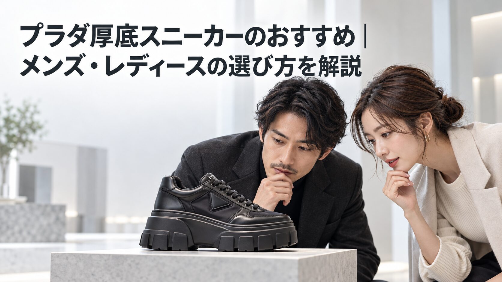 プラダ厚底スニーカーのおすすめ｜メンズ・レディースの選び方を解説
